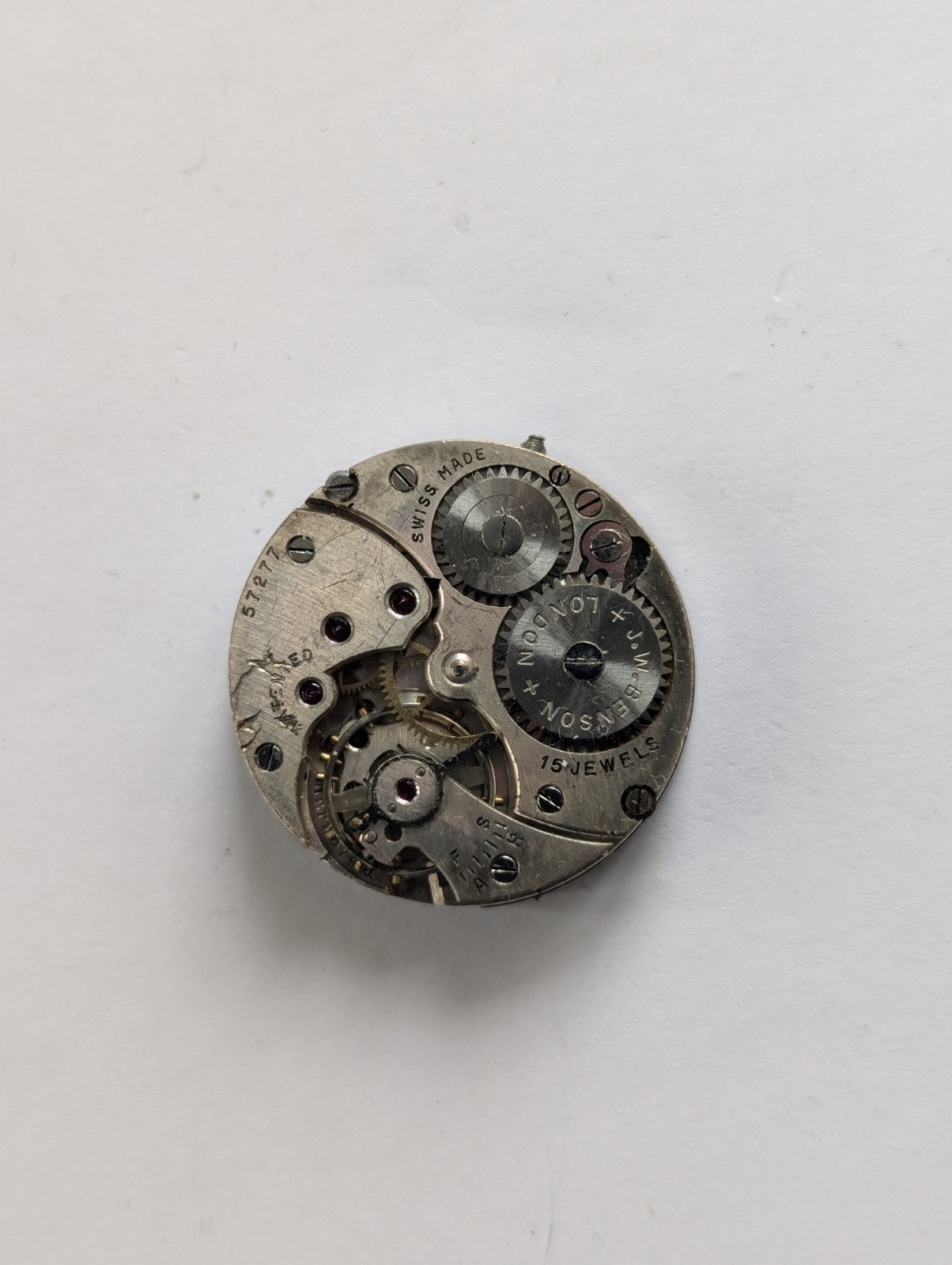 Vintage Cyma 574A Mechanical Watch Movement (Spares/Repairs)
