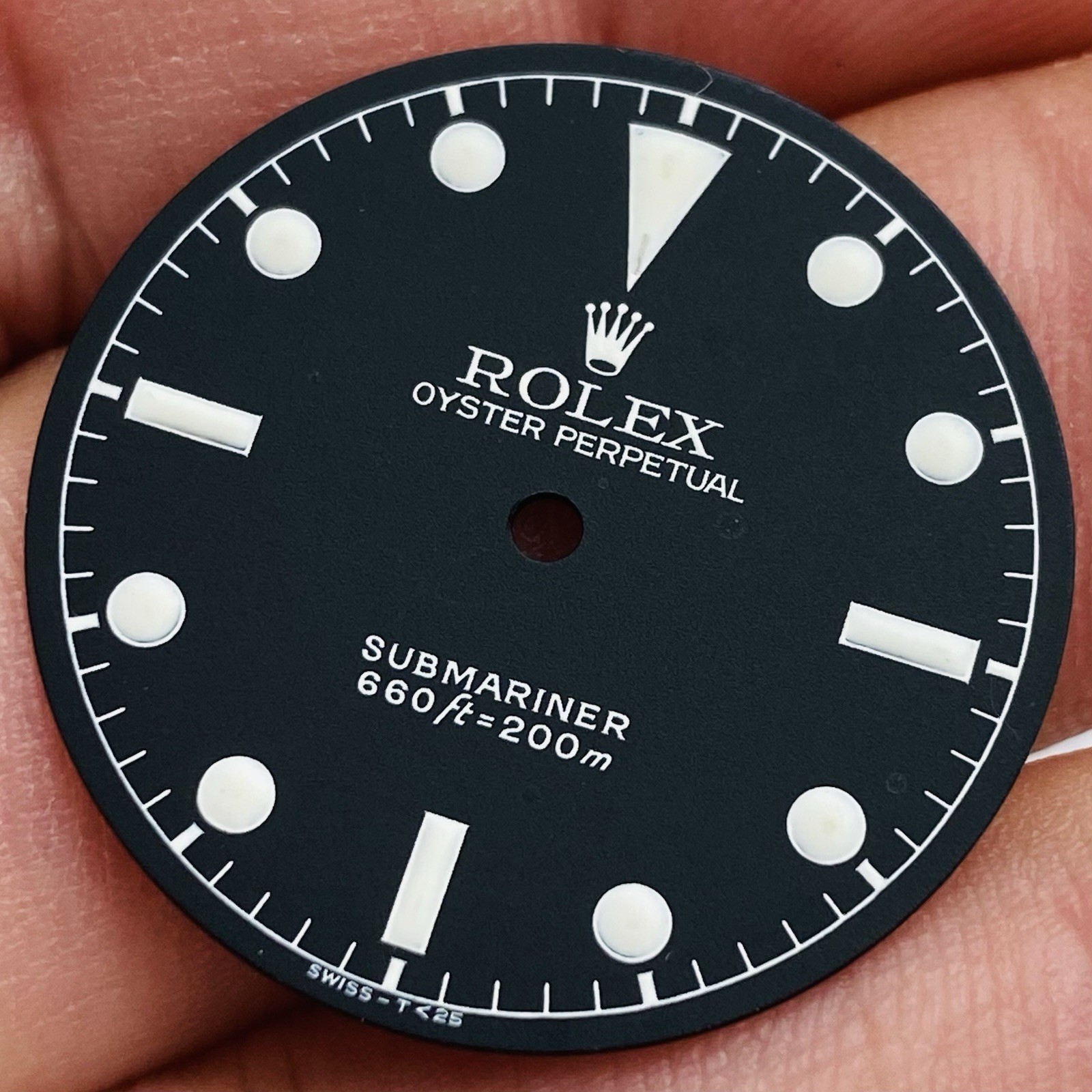 Rolex Service Dial For Submariner No Date Model Ref 5510 & 5512