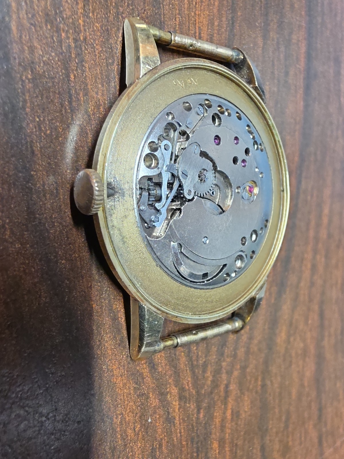 AMAZING SOLID 14K GOLD TAVANNES WATCH Co Movement Case & Back Cover 21 Grams