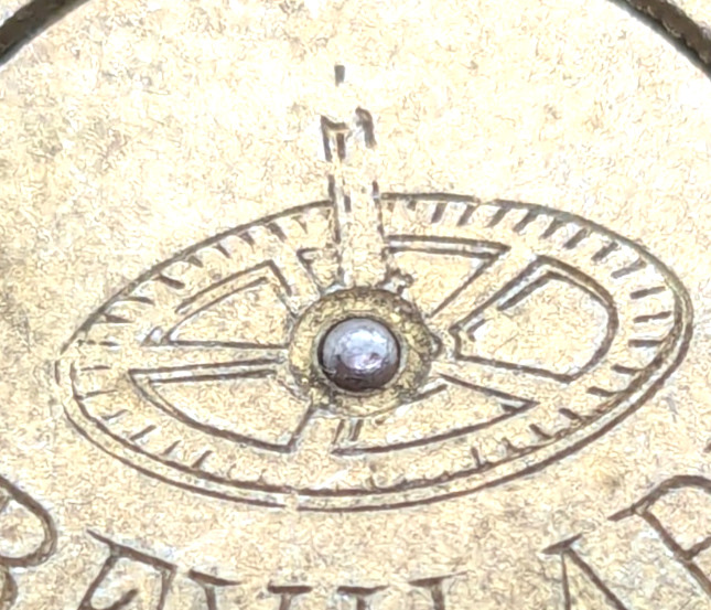 Vintage Bevilard Pocket Watch Mechanical Movement Swiss Gilt Finish 40 mm 12491