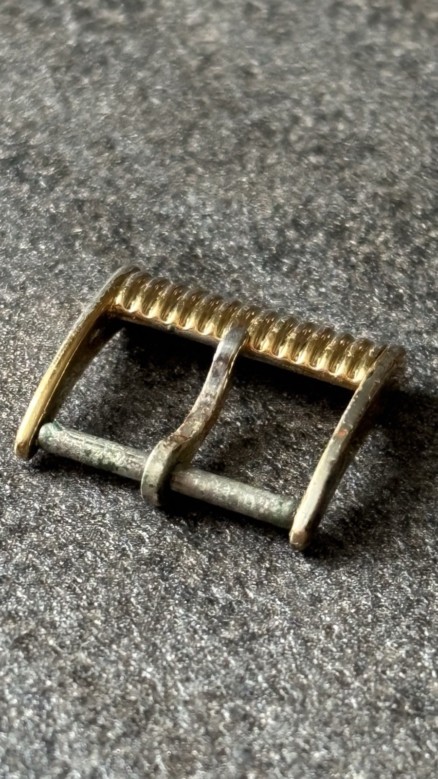 Longines Lindberg Buckle Original Vintage Buckle 14mm Gold Steel
