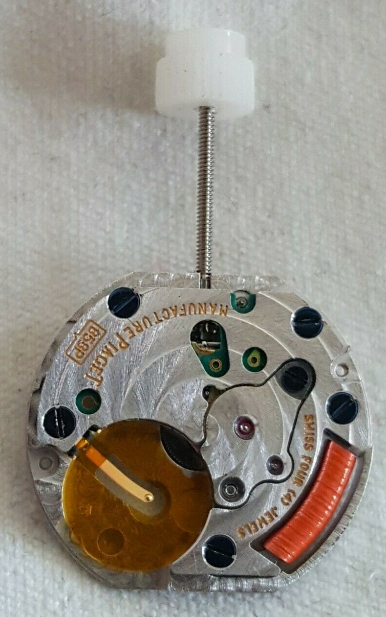 Piaget Polo Movement Caliber 858P + Dial + Hour & Minute Hands + Casing Ring