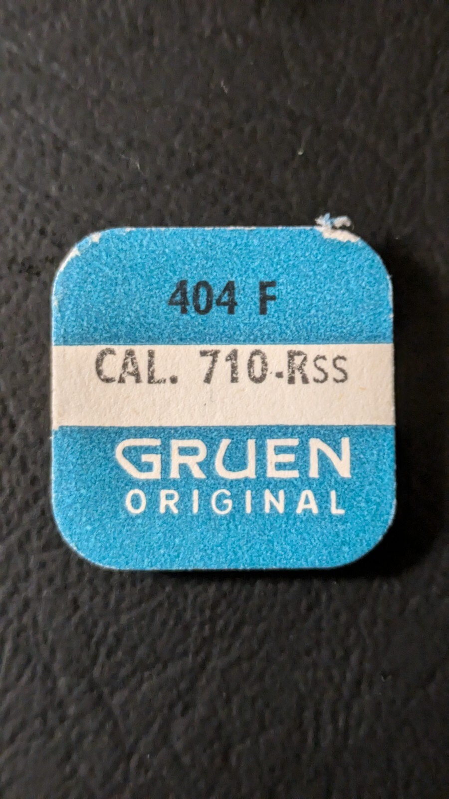 Genuine GRUEN Cal. 710-Rss Part #404F