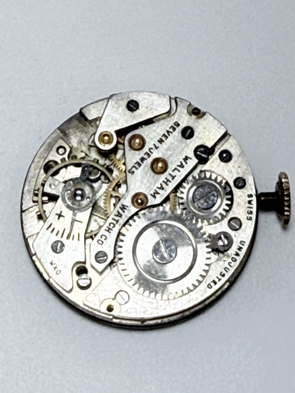 AS 1002/984 Watch Movement For Repair Or Parts Working Balance