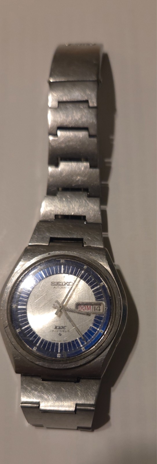 Vintage Seiko DX 6106-8629 Automatic Blue Dial – 1972 Japan Day/Date classic!!!@