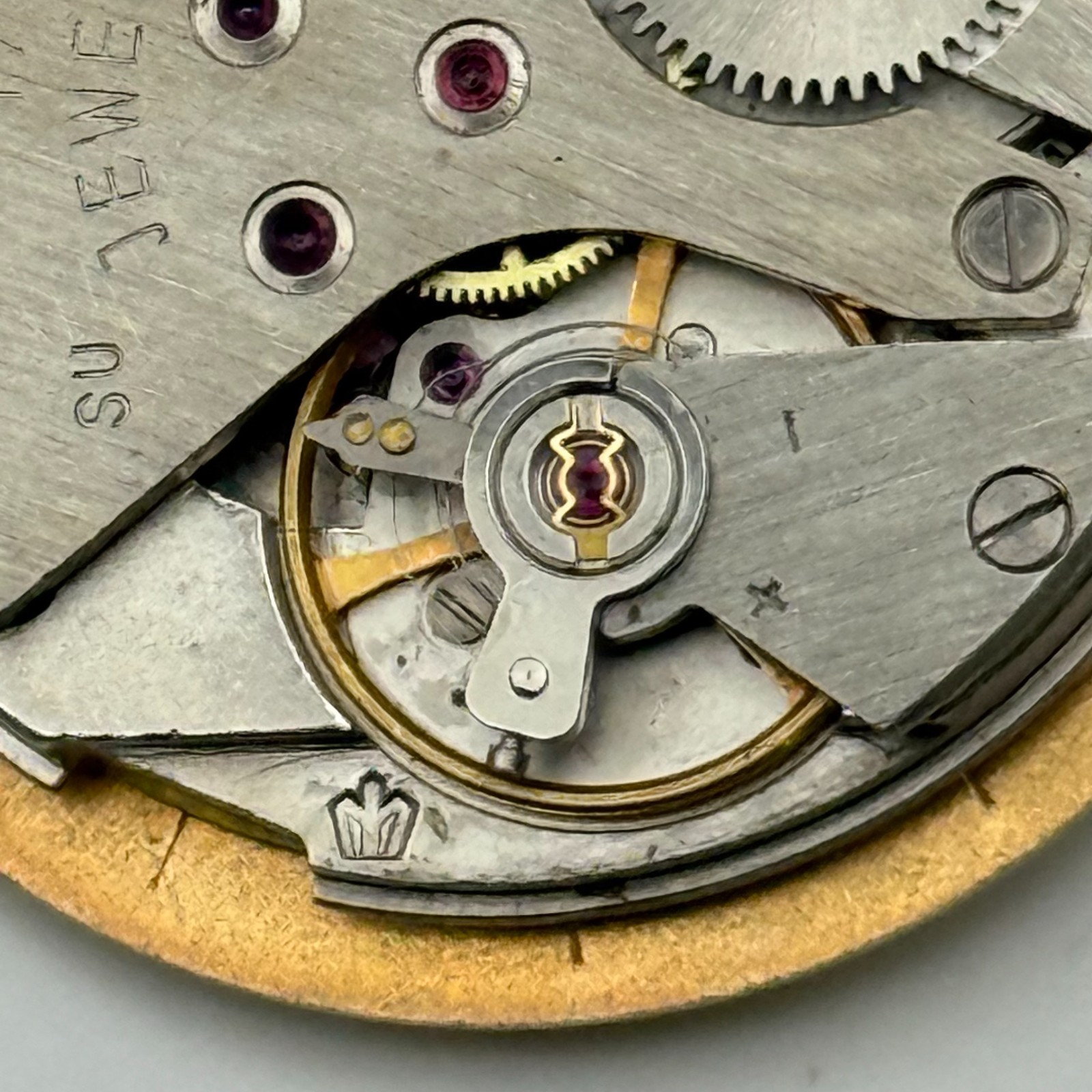 Poljot 2614.2H Watch Movement Sekonda Soviet 17 Jewels Parts Repair 26.4mm