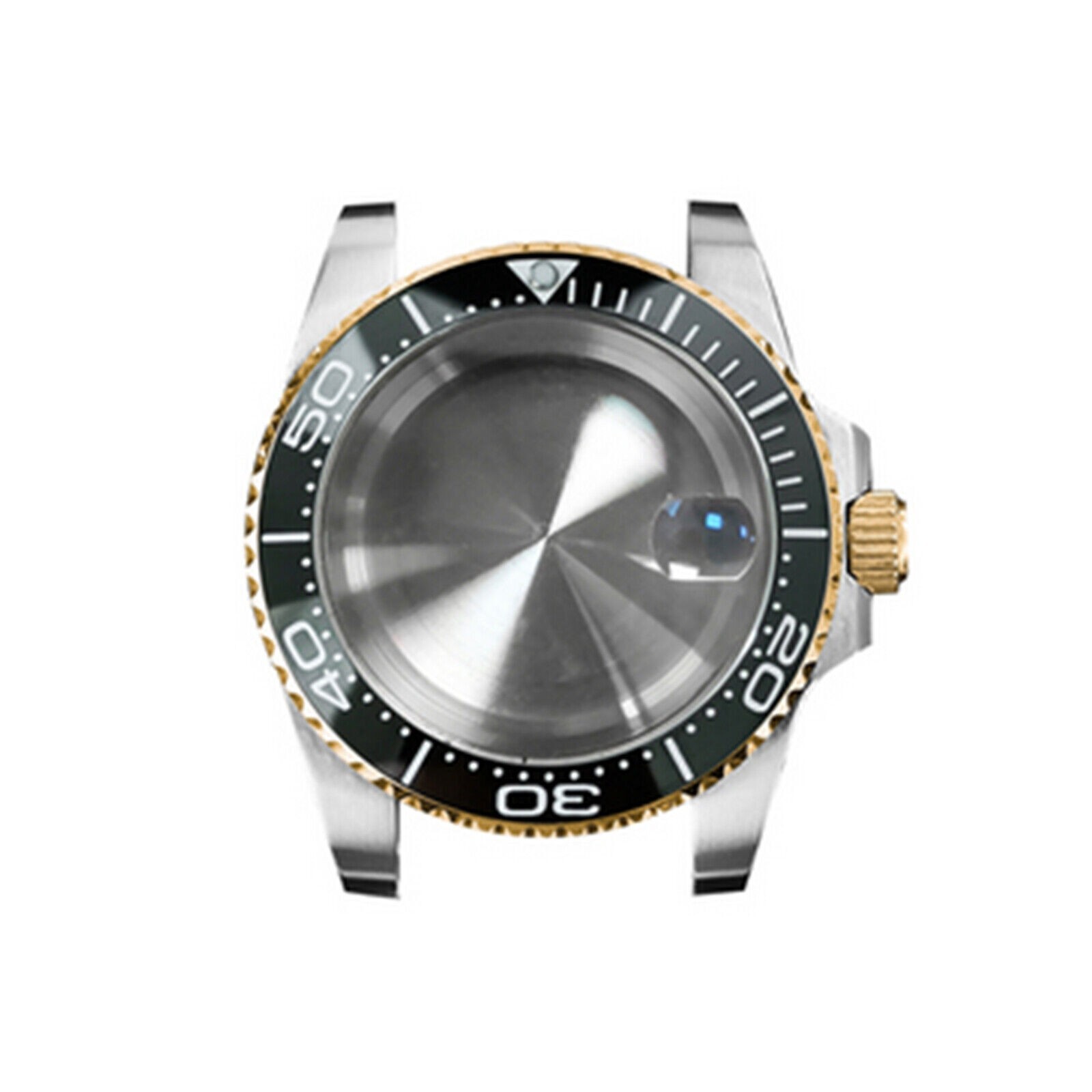 40MM Glass Watch Case Stainless Steel Case Watch for NH35/NH36 Watch Movement