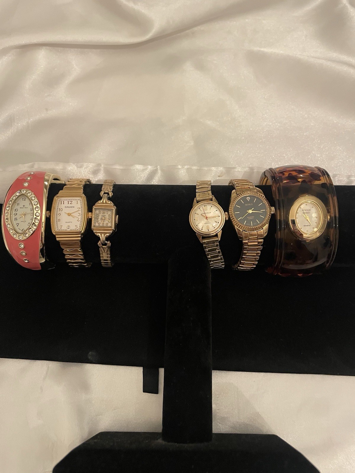 VTG WATCH LOT FOR LADIES None Working PARTS & REPAIR Elgin Caravelle Benrus MORE