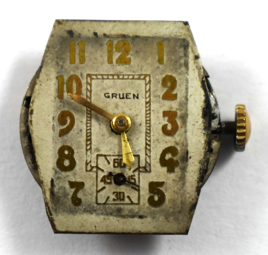 Vintage Swiss Made Homis 16J Manual Wind Wrist Watch Movement lot.wd
