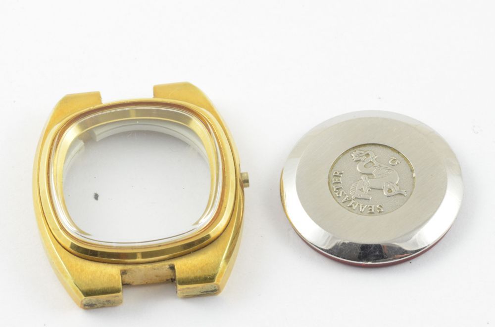 OMEGA SEAMASTER QUARTZ LADIES CASE 27MM GOLD PLATED VINTAGE