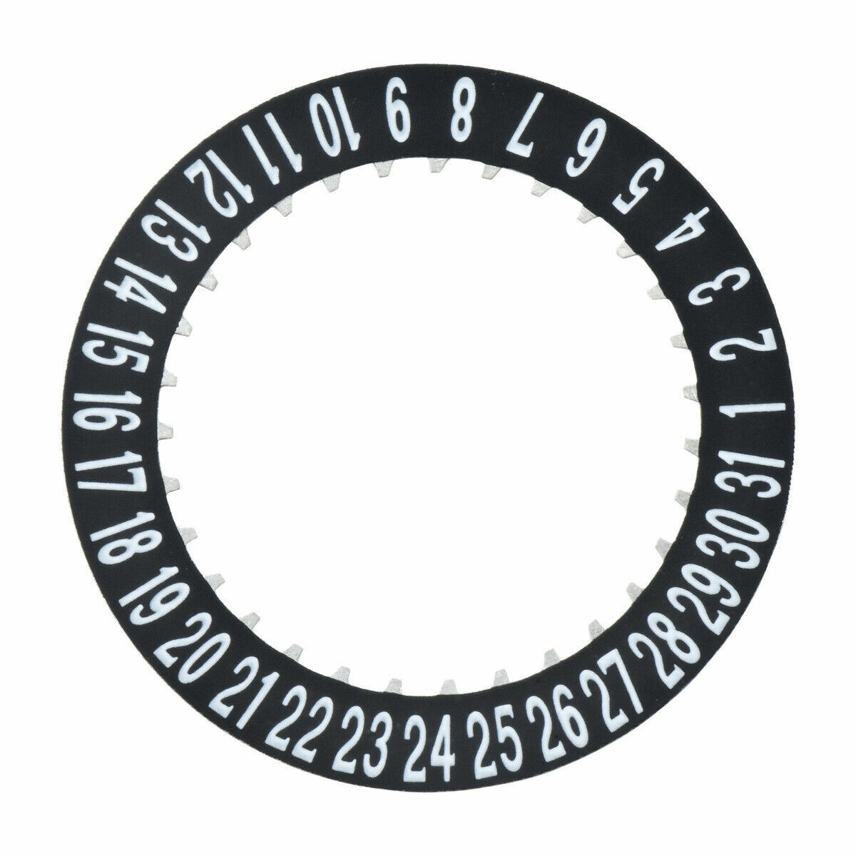 DATE DISC FOR CARTIER SANTOS 4072 40MM 42MM WSSA0018 WSSA 0030 WSSA 37 BLACK @ 6