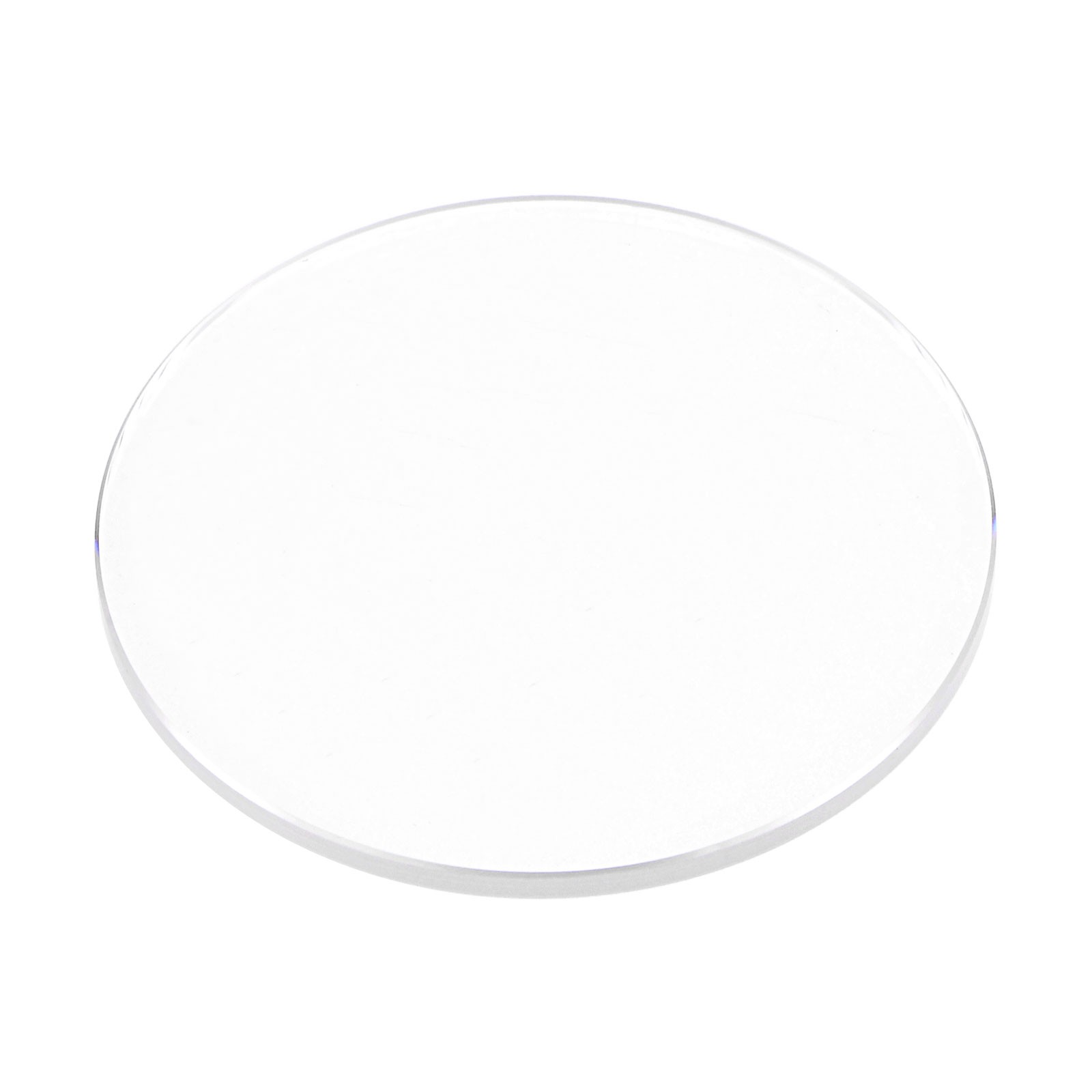Watch Crystal Glass Lens 32.5mm Dia 1.5mm Thick Flat Round Sapphire Replacement