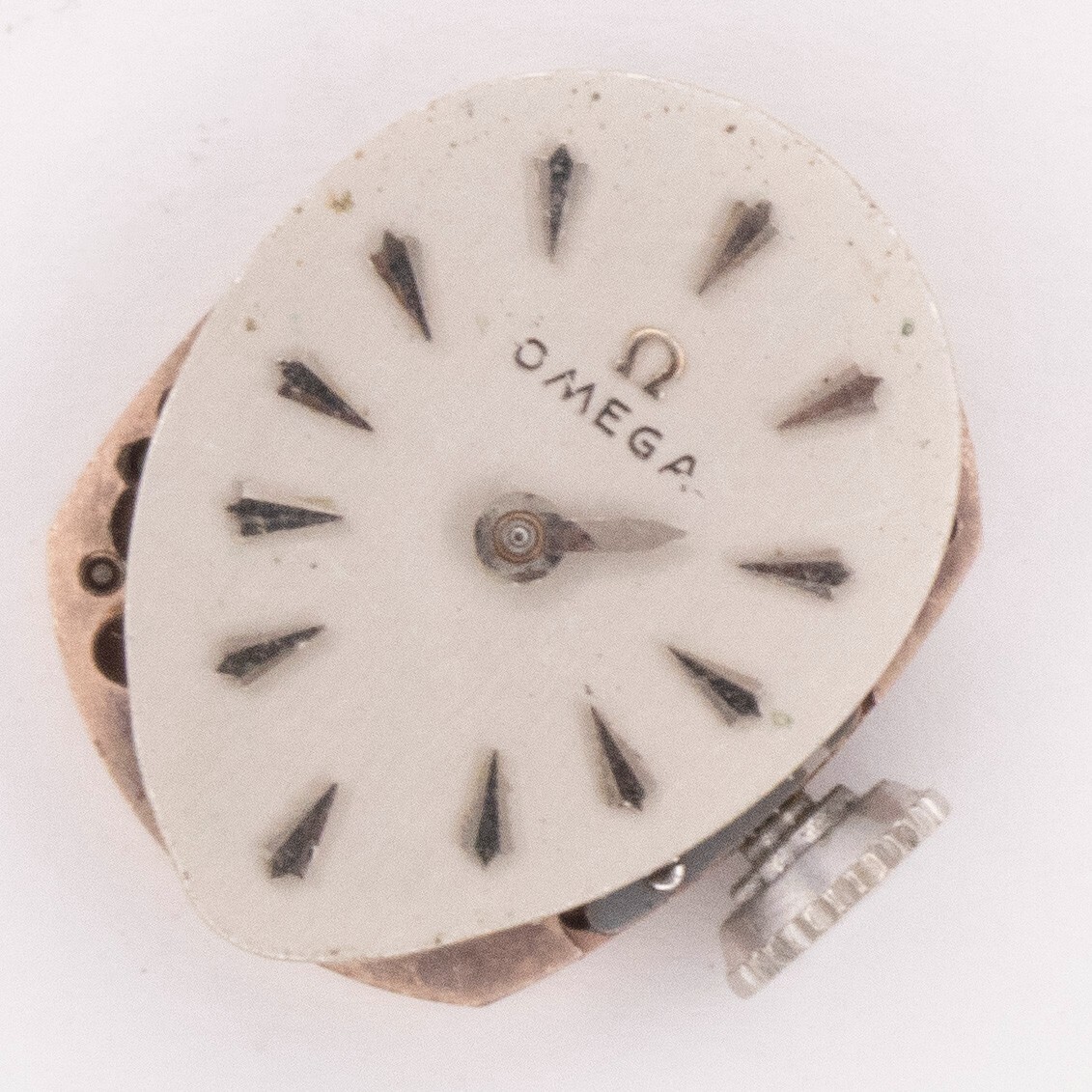 Vintage Omega Caliber 483 17-Jewel 2-Adjustment Wristwatch Movement, Runs