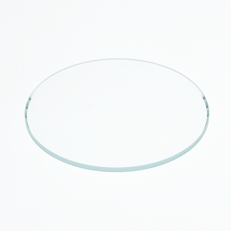 Swiss Glass Flat Watch Crystal 1.5mm Thickness Coating Lens Round Plane 18-42mm