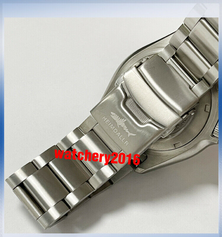 Titanium Watch Case Prevent Allergy Sapphire Glass fit NH35 NH36A SKX007 watch