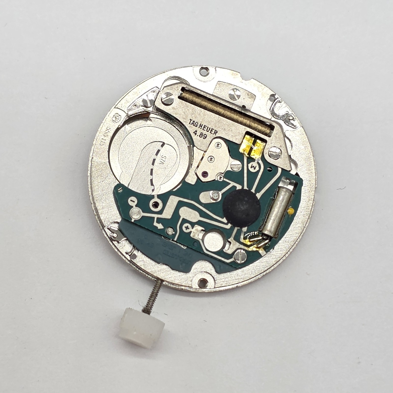 Tag Heuer Watch Movement Lot Of 5 Quartz 7 Jewels Swiss Parts Or Repair #203