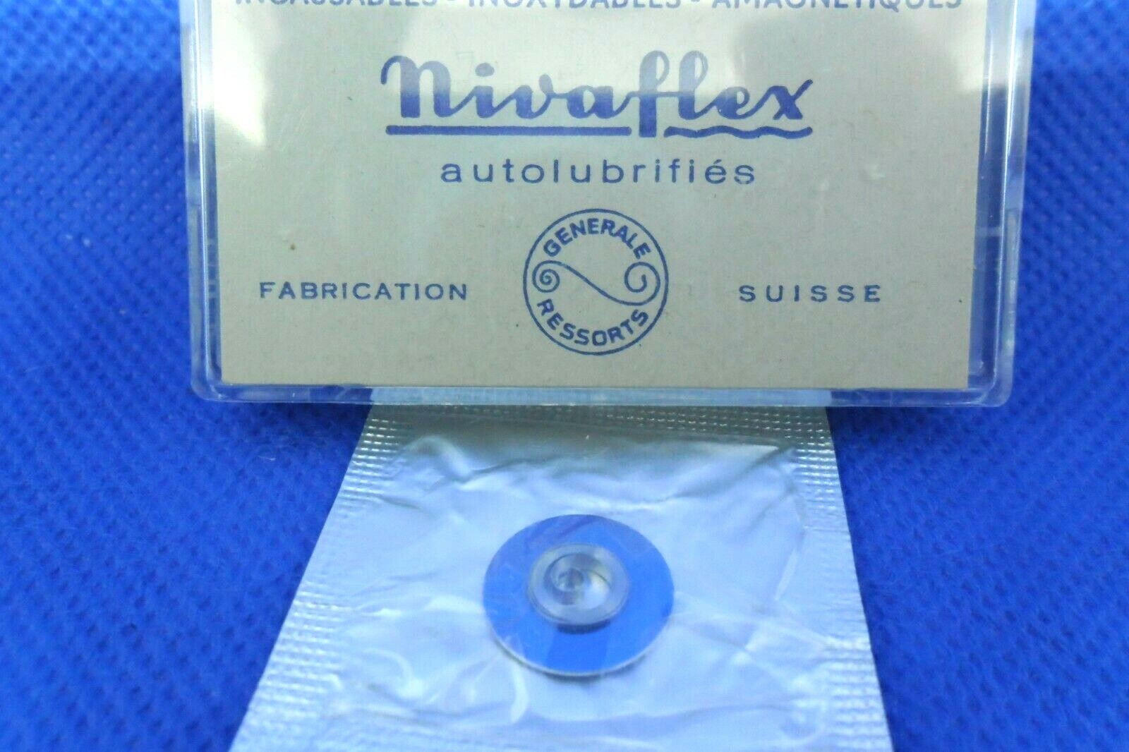 VINTAGE Spring Barillet Mainspring Elevator Spring 3575X NIVAFLEX 1.40x.07x200x6.5