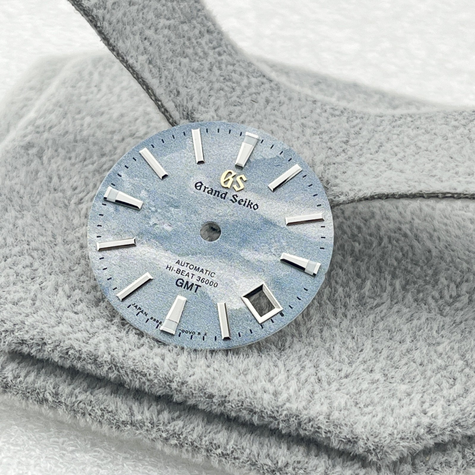 28.5mm Sky Blue Watch Dial Lume Watch Accessories for NH34/NH35 Movement