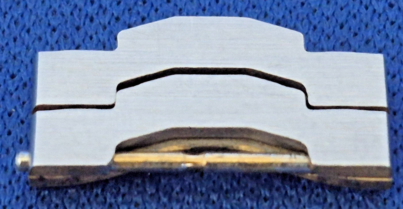 EBEL Sport Wave Classic 15mm Extra 2-Link Gold and Steel with Pin Included