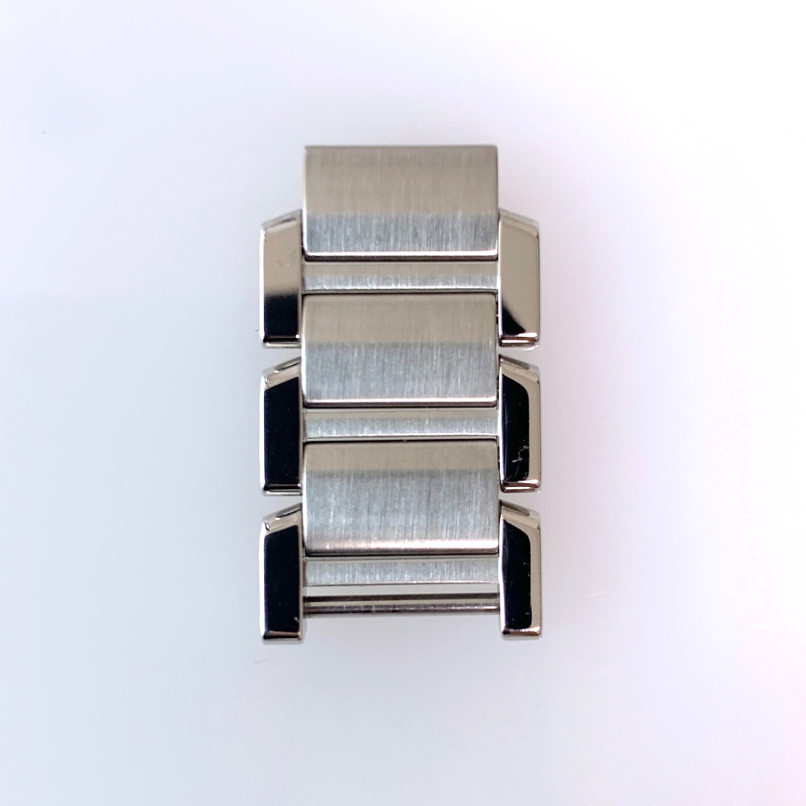 Genuine Cartier Tank Francaise 14.5mm 3P Link Watch Band Bracelet SS