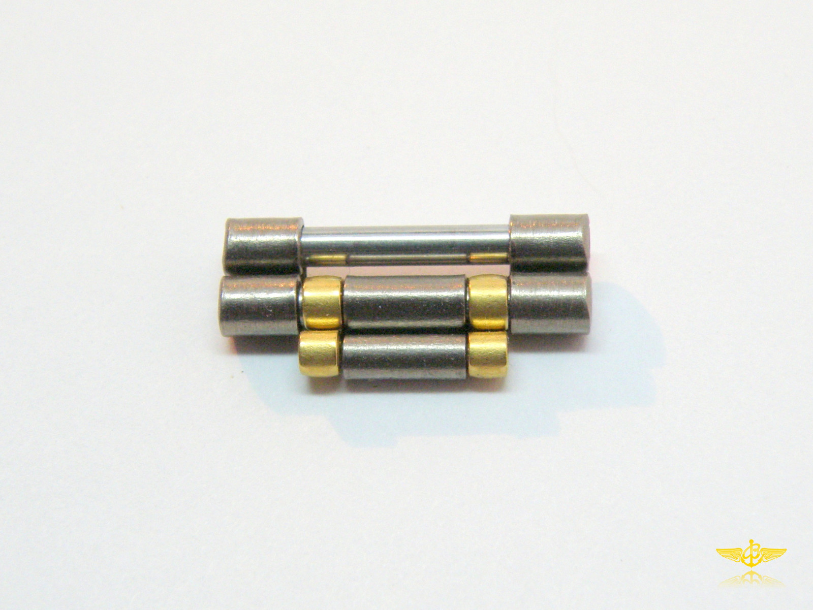 ☆BREITLING 18MM WIDTH 18K GOLD & TITANIUM SIZING LINK FOR «AEROSPACE» BRACELET☆