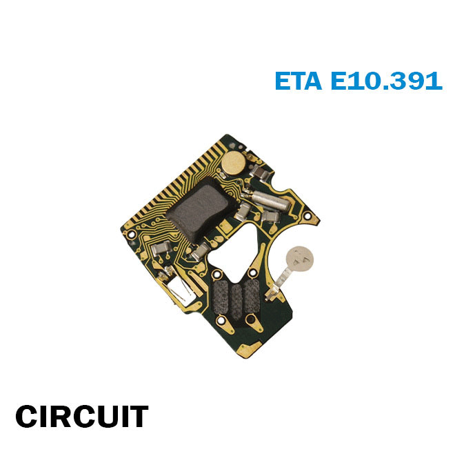 Circuit For ETA E10.391-Swiss Watch-Electronic Movement Module.
