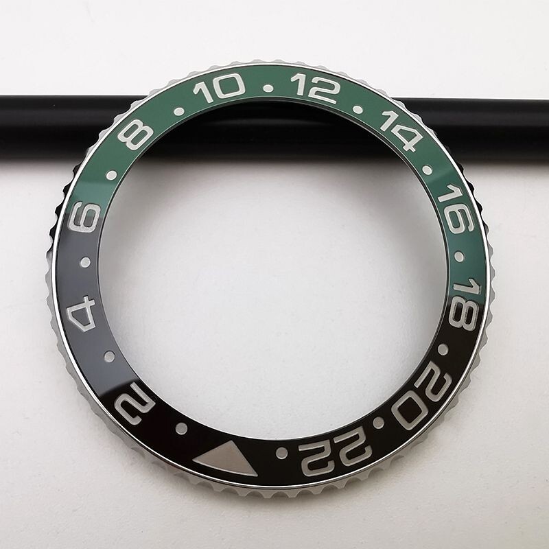 Custom Made Watch Bezel Insert Fits Rolex GMT Master II Sprite 126720VTNR
