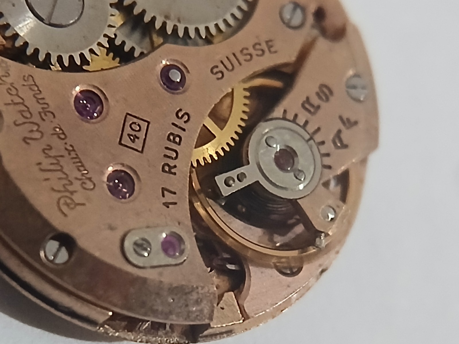 Philip Watch 40 Movement