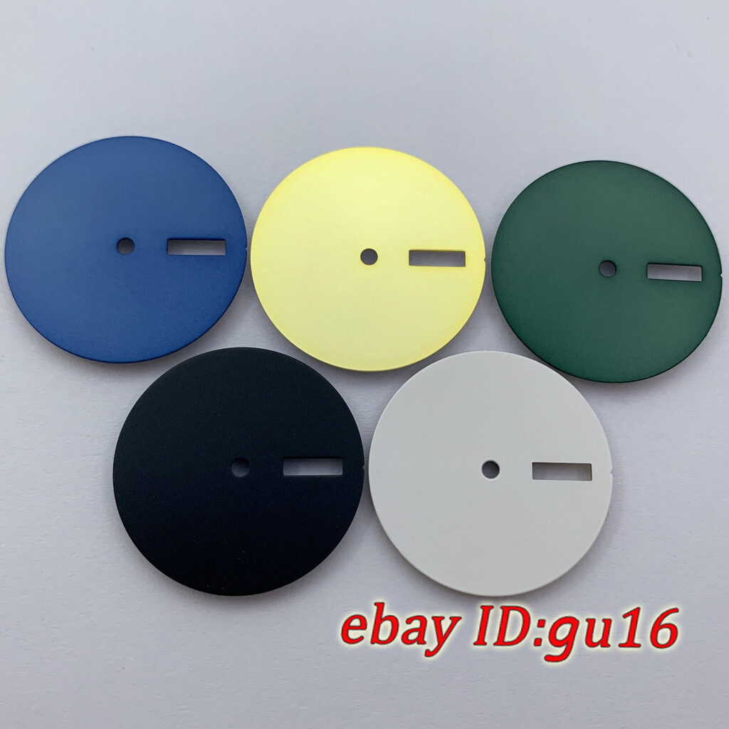 29mm solid color Watch Dial Fit NH36NH36A Movement For 3o’clock 3.8o’clock Crown