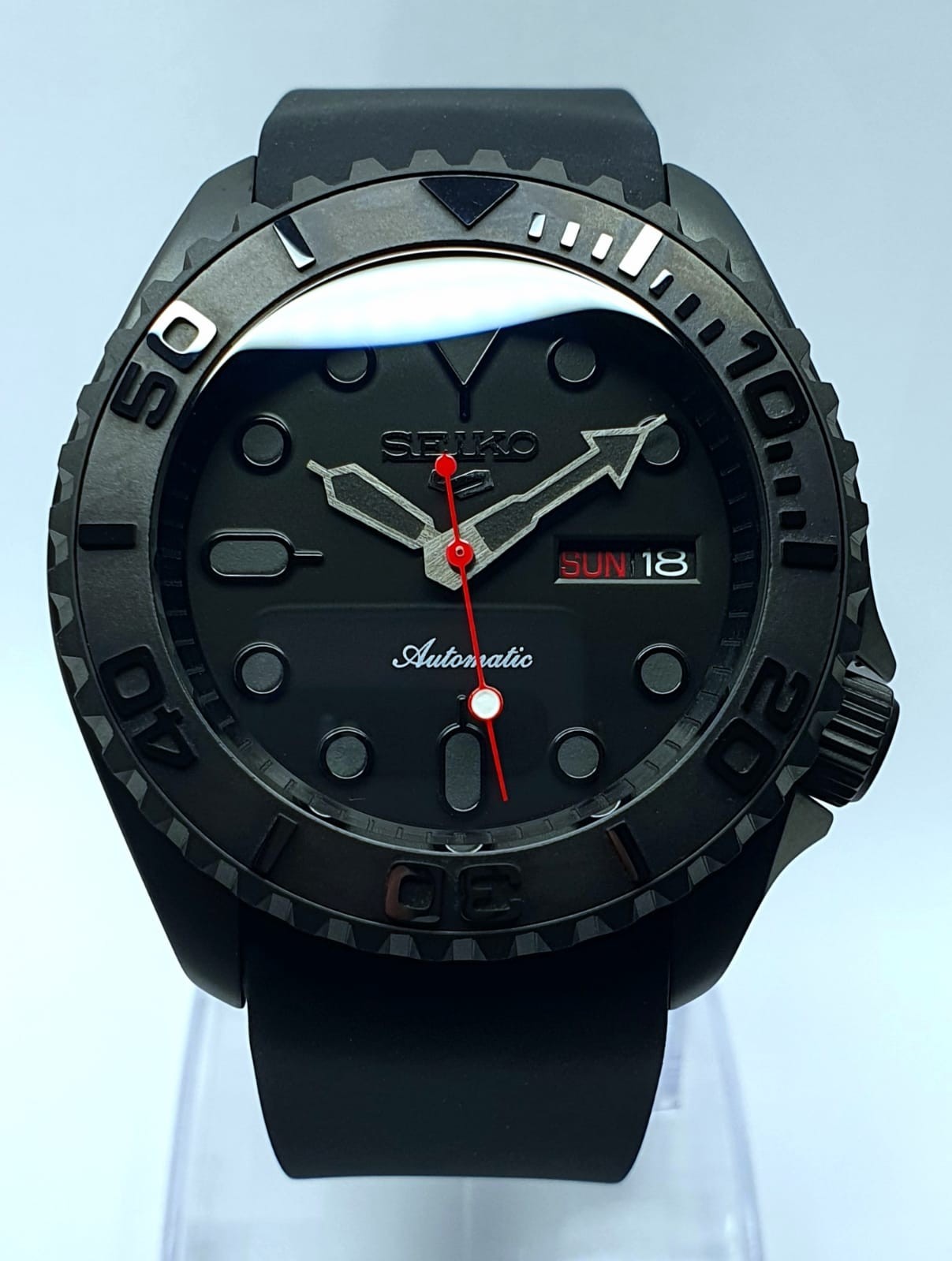 SKX007 Stealth Seiko Automatic Divers Watch