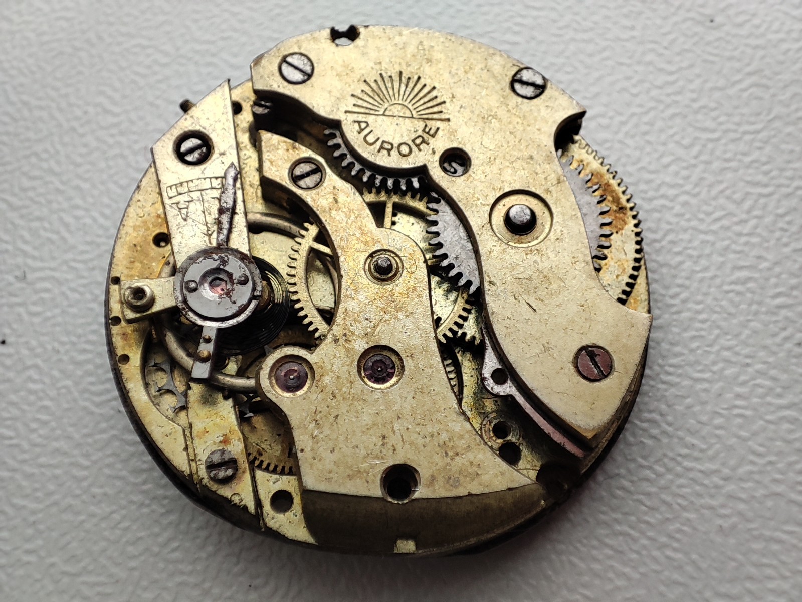 Aurore Pocket Watch movement – 26.8 mm – for parts and spares