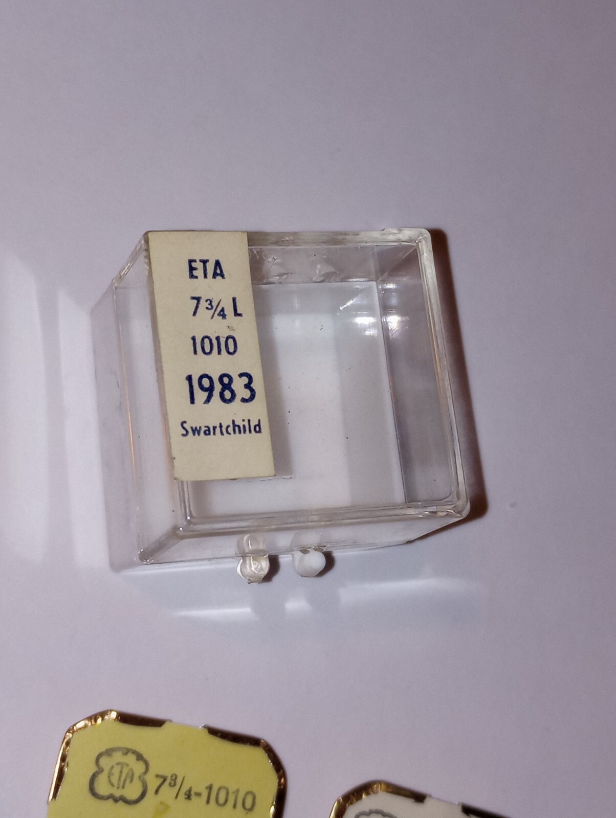 ETA 7-3/4-1010 Part #’s 401, 407, 410, 443, 445, 723 NOS (HC2)