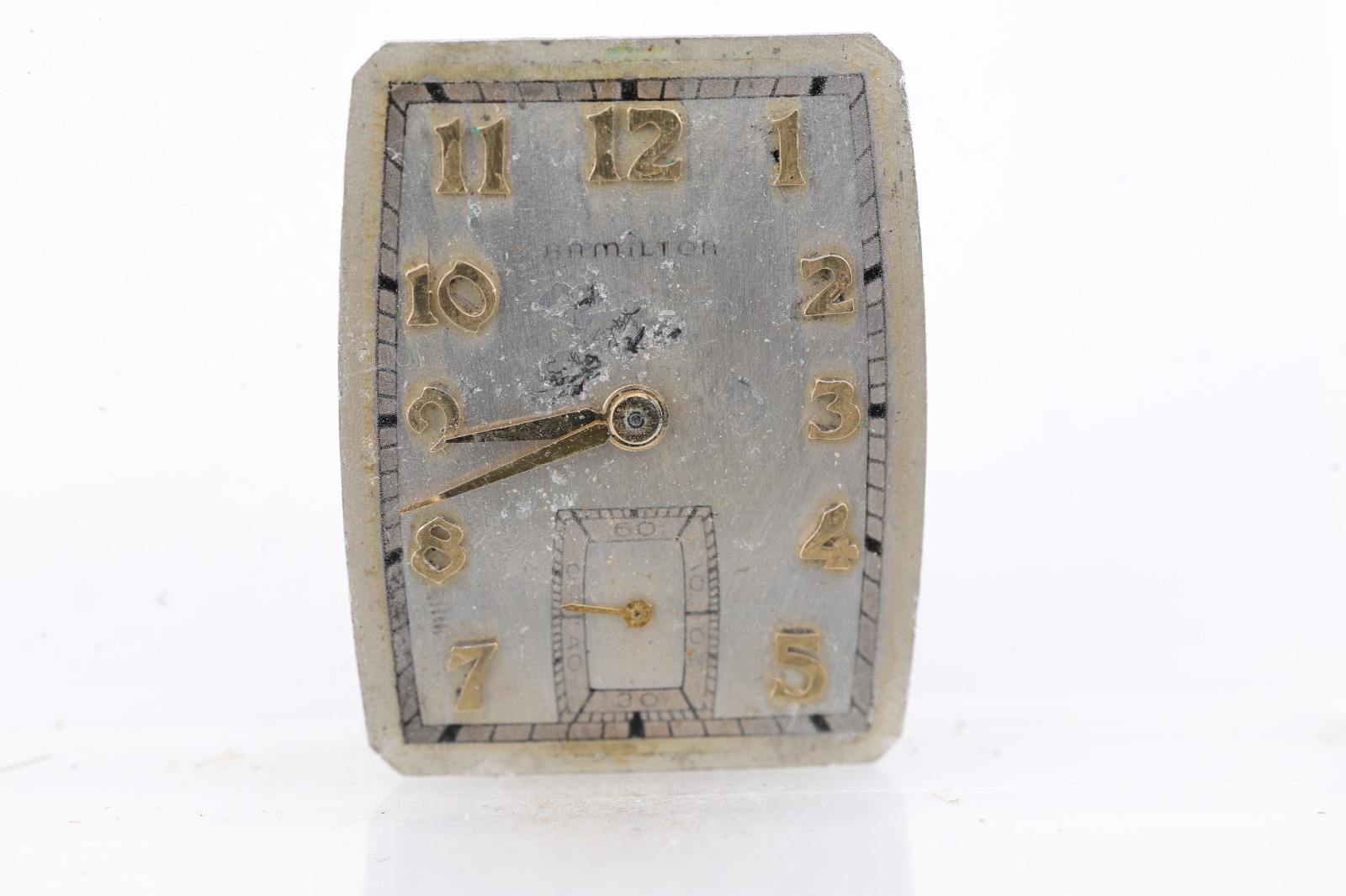 HAMILTON cal. 980, 17j WRIST WATCH MOVEMENT G576241, FOR REPAIR (EX)