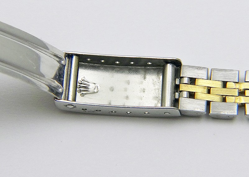 Genuine Rolex 18k Gold SS Ladies Bracelet 62523D.18 Clasp & 13mm End Links 468 B