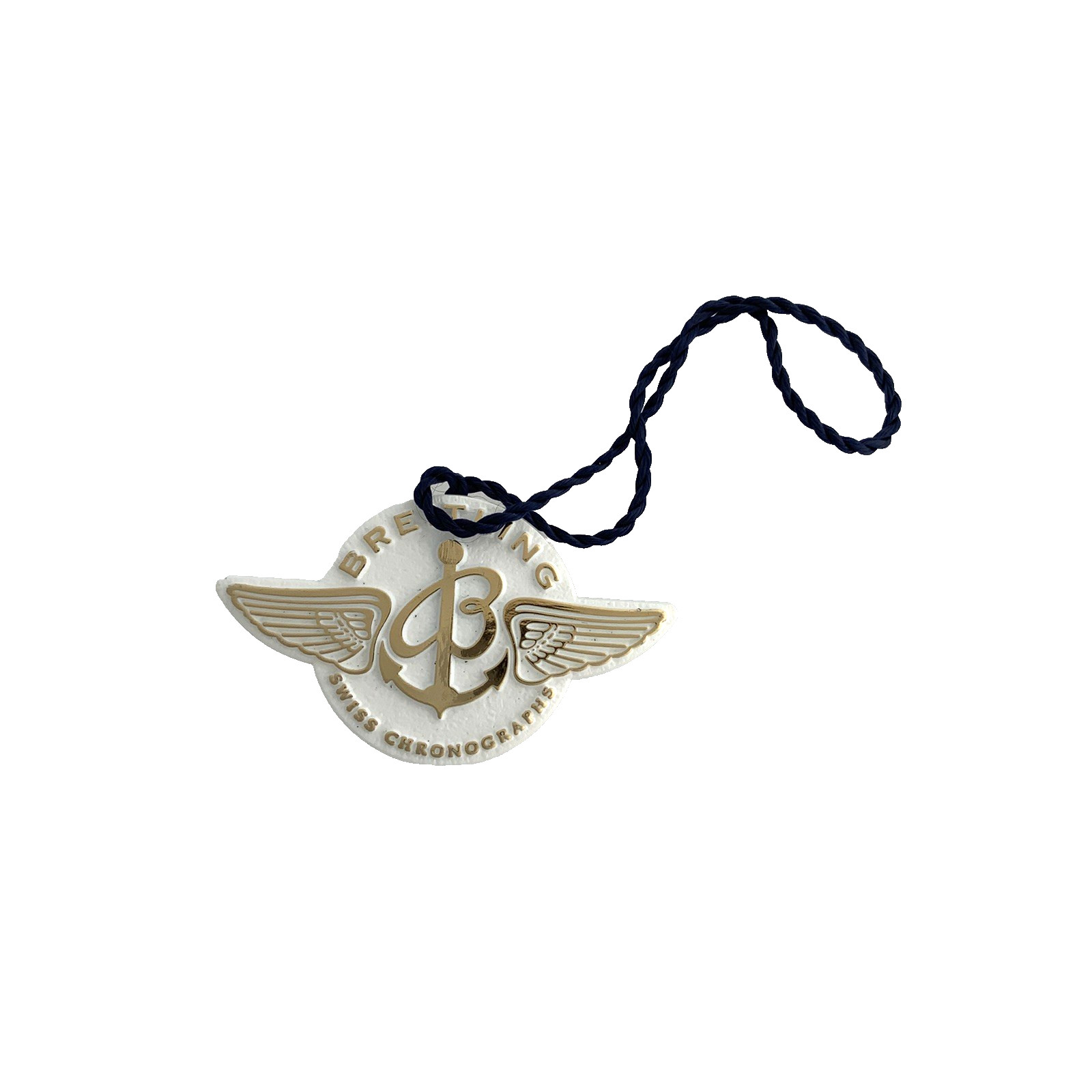 BREITLING WHITE CHRONOGRAPH HANG TAG