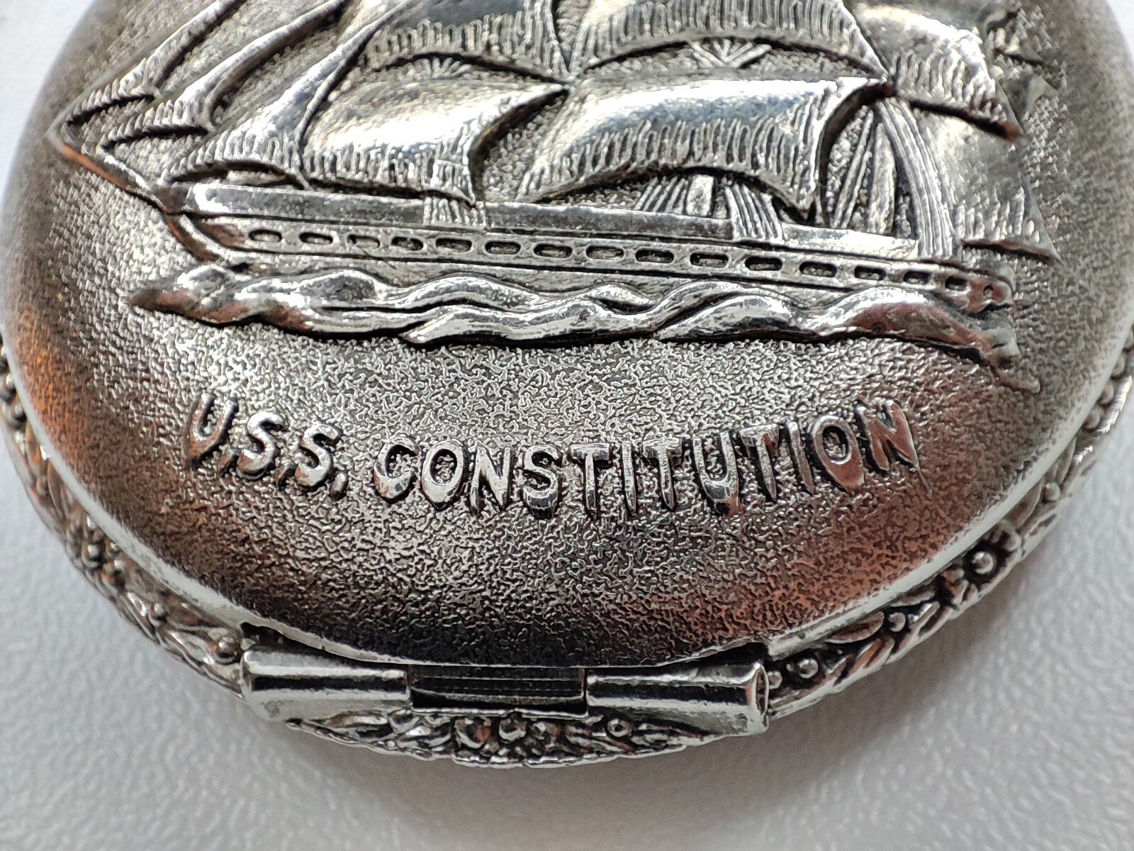 U.S.S. Constitution boat pocket Watch lifestar – 46.6 mm – for parts and spares