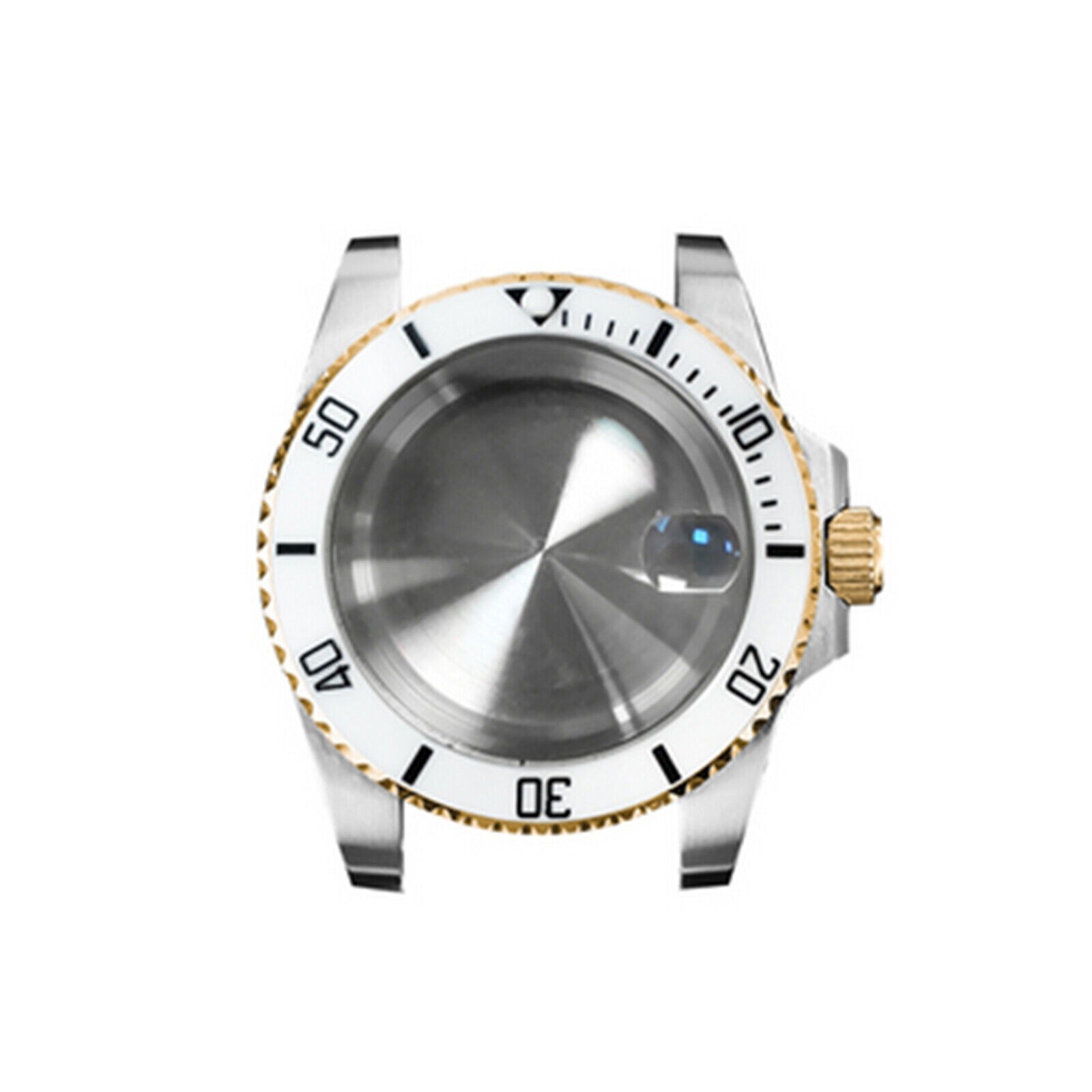 40MM Glass Watch Case Stainless Steel Case Watch for NH35/NH36 Watch Movement