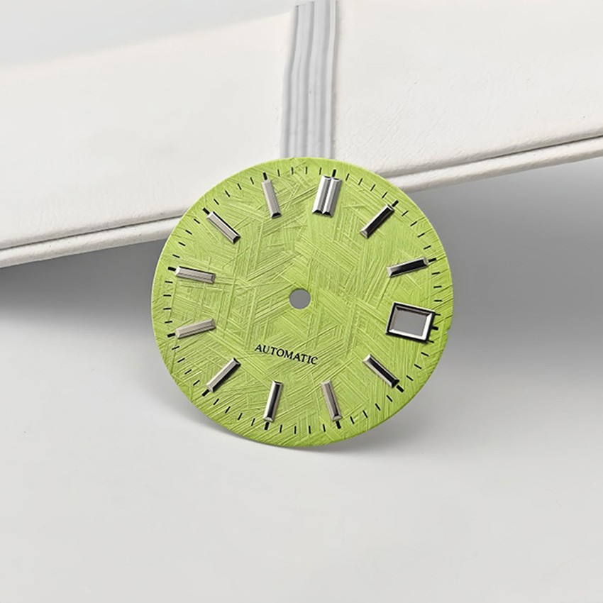 28.5mm Watch Dial Mechanical Watch Random Pattern Dial for NH35/NH36 Movement