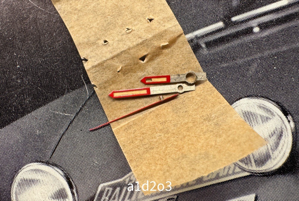 Heuer Monaco Prototype Hands