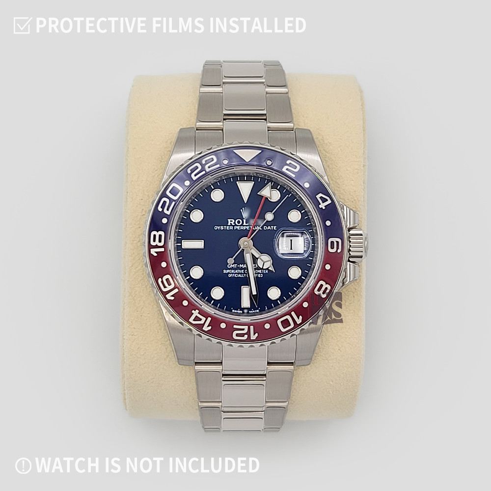 INNOVSHELL Anti-Scratch Film for Rolex GMT-Master II 40mm 126719BLRO (Oyster)