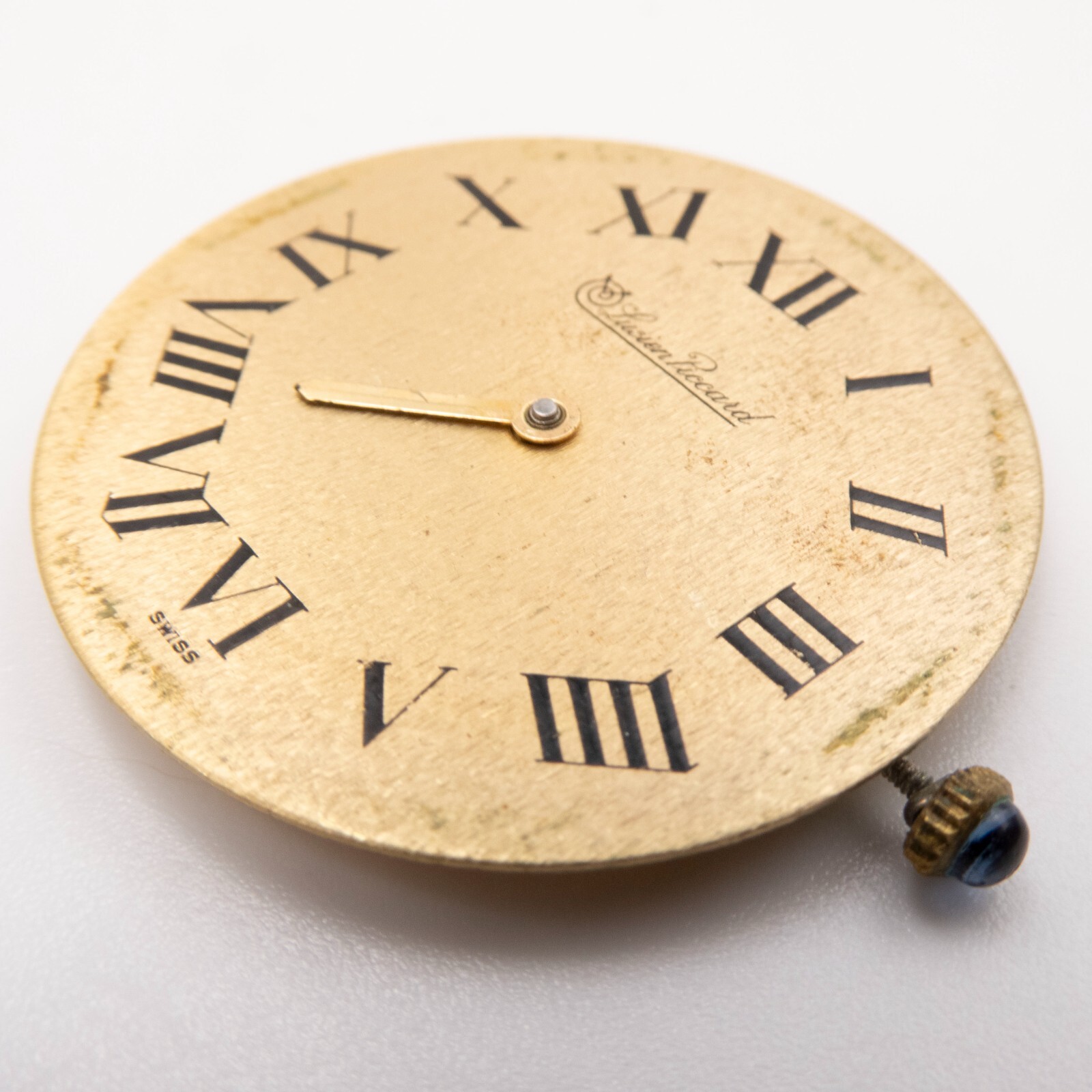 Vintage Lucien Piccard Caliber LP48 17-Jewel Wristwatch Movement, Runs