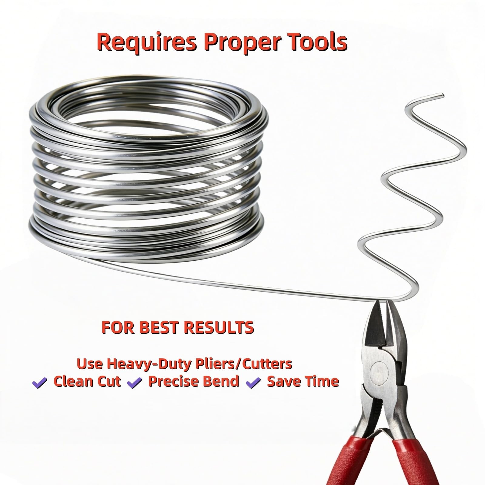 9 Gauge 304 Stainless Steel Wire 39 FT – 3mm Thick Heavy Duty Annealed Wire f…