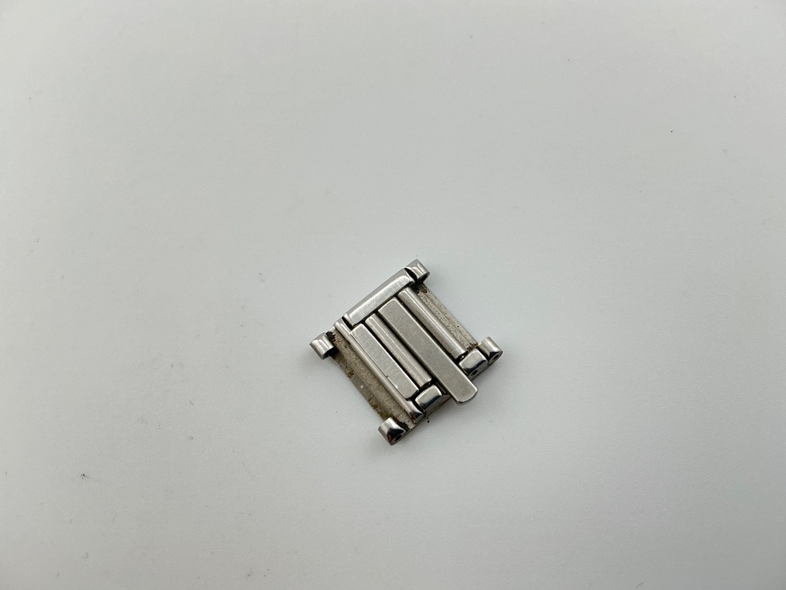 Authentic Movado Museum 15mm 58.0020.053 clasp buckle 58 0020 053 S/S