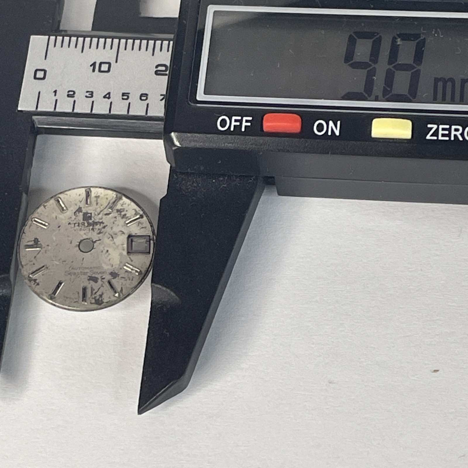 Vintage Tissot Automatic Seastar Seven Silver Dial 9.8mm