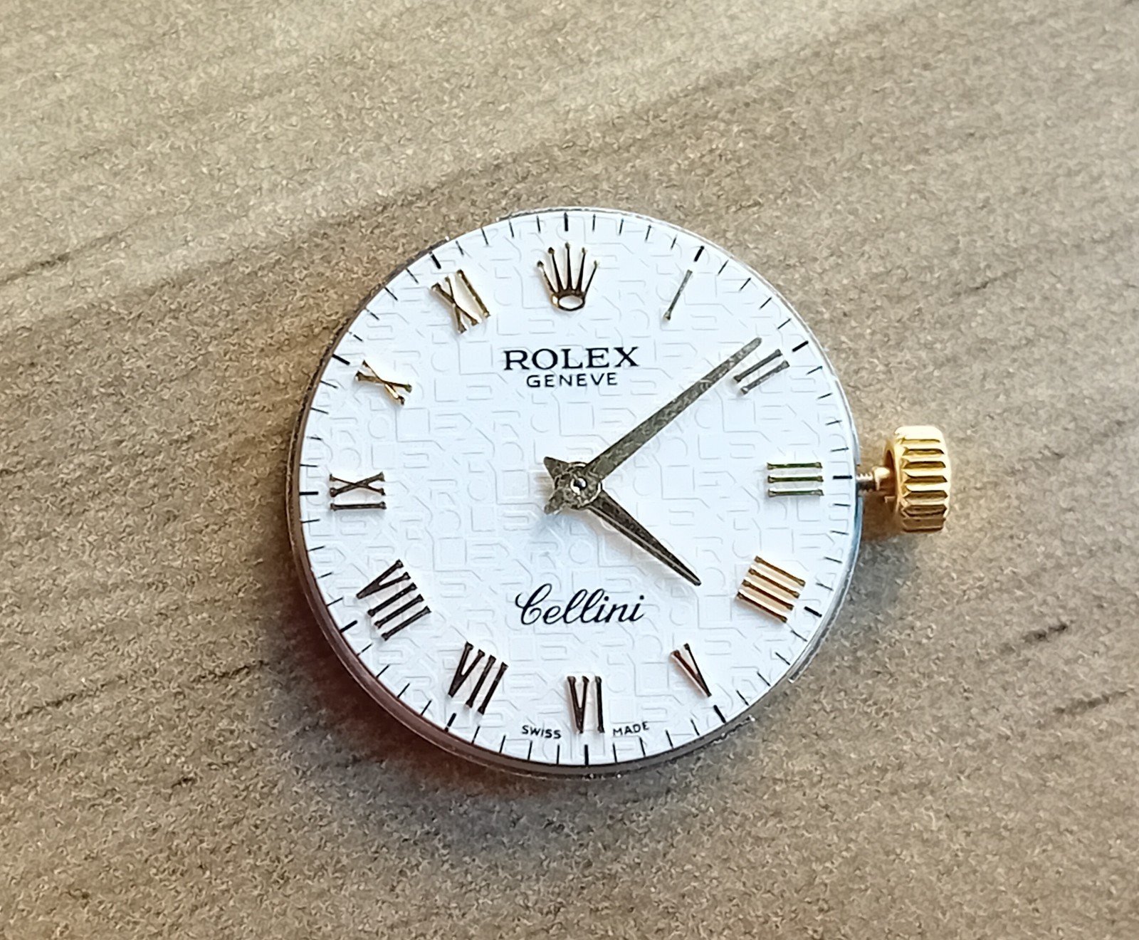 MOVEMENT ROLEX CELLINI QUARTZ CAL 6620 LADY 22MM FOR PARTS