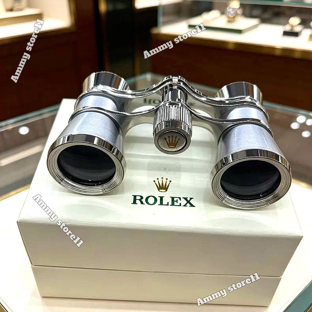 Rolex Silver Opera Binoculars Collector Display VIP Gift Piece