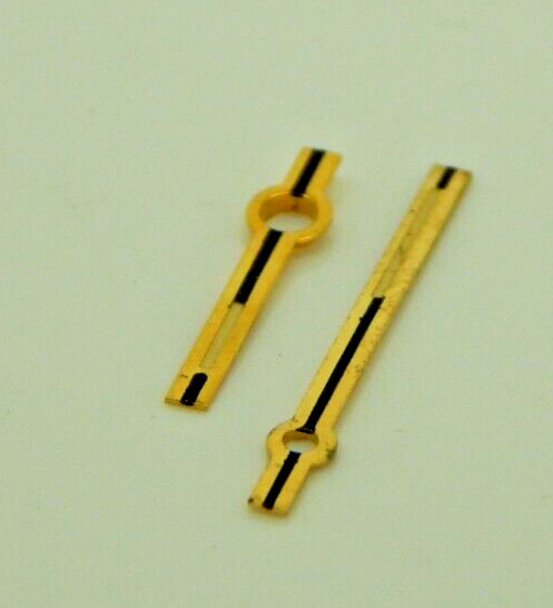 Genuine Caravelle 11OBAC GSQ 24 TRIT BLK FIL Set of Hands Watch Part 63-64 NOS