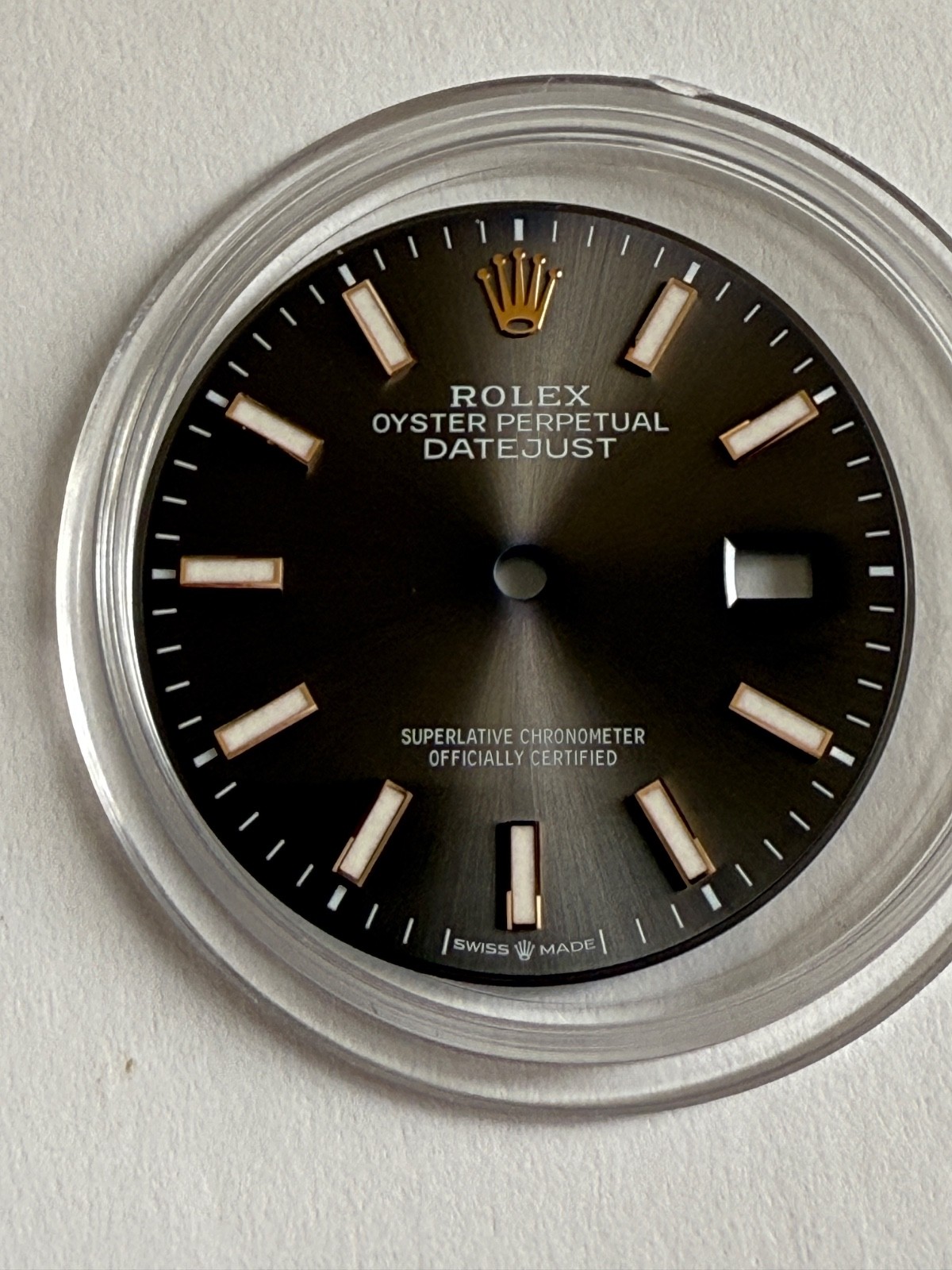Rolex Datejust 36 Rhodium Grey Dial Rose Gold Watch 126231 new 2022 ROSEGOLD