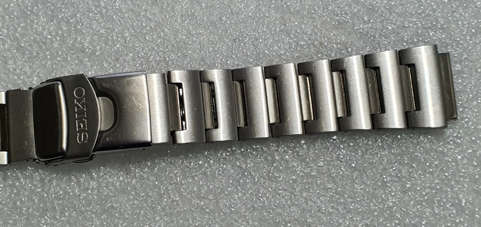 Seiko Chronograph 7T32-6J60 Stainless Steel Bracelet Genuine 18mm