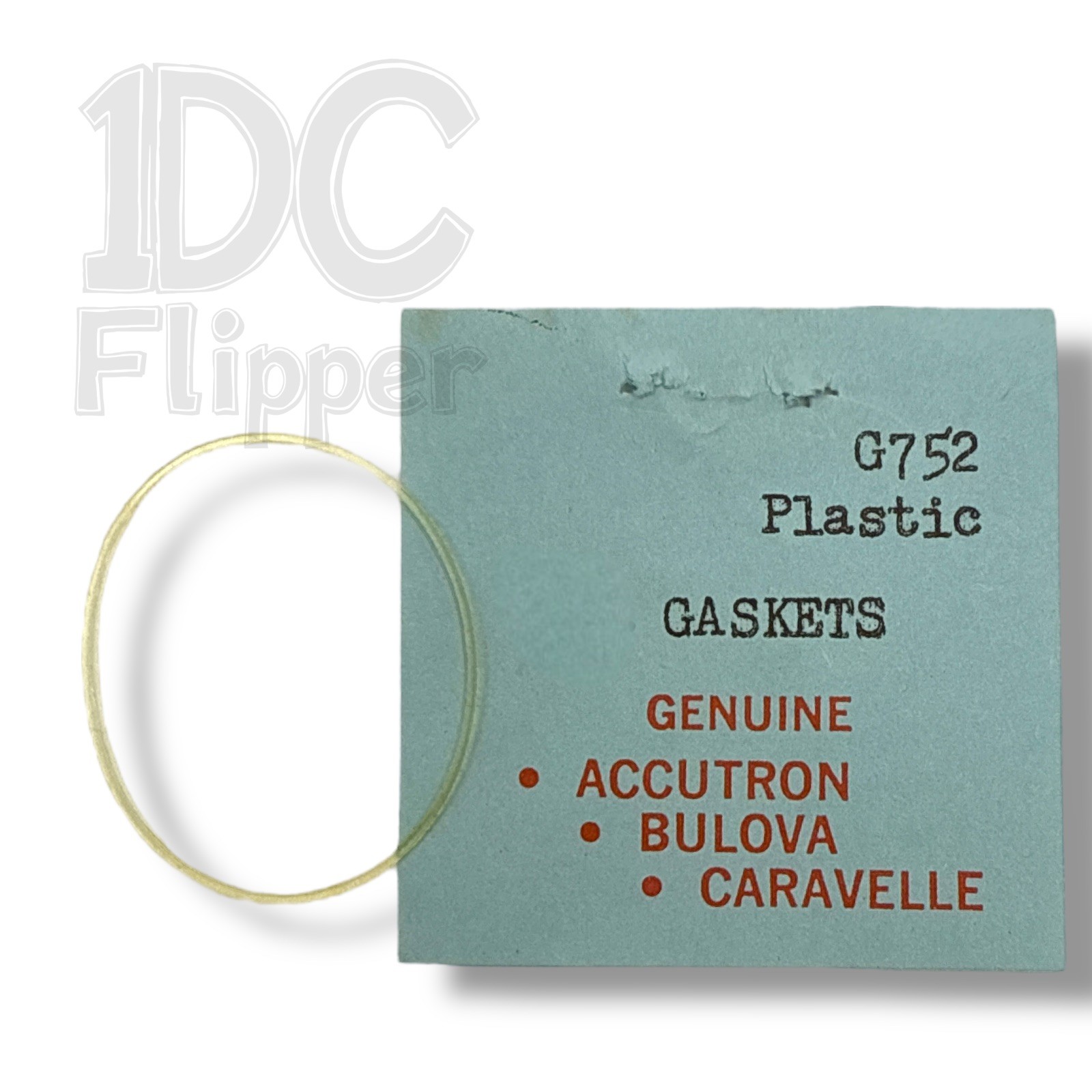 Bulova Caravelle G752 Watch Gasket x 1 NOS Fits Multiple See List!
